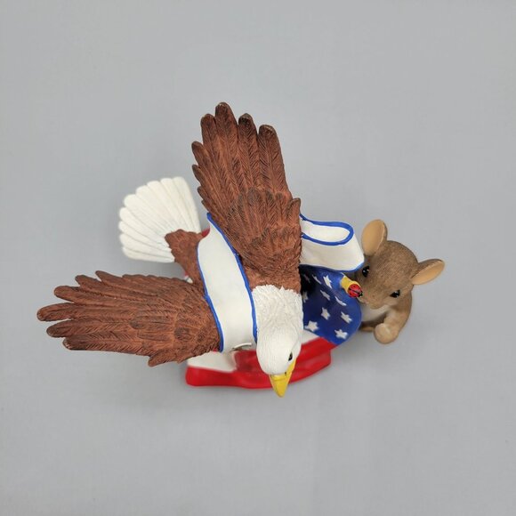 Charming Tails FREEDOM Patriotic American Figurine 89/371 - Picture 3 of 11
